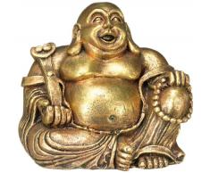 Nobby 28393 Aquarium Dekoration Aqua Ornaments Buddha gold, 13.5 x 11 x 12 cm