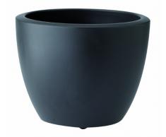 Elho Pure Soft Round 30 - Blumentopf - Anthrazit - Drinnen & Draußen - Ø 29 x H 23.4 cm