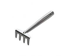 Esschert Design Zimmerpflanzen- Harke aus Edelstahl, 6 x 3,7 x 15,7 cm, Blumen-Harke mit 4 Zacken, Garten Werkzeug