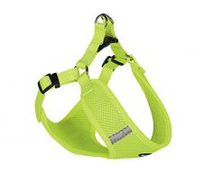 Nobby Geschirr Mesh Reflect neon gelb B: 20mm; L: 58-69cm + 54cm