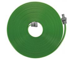 Gardena Schlauch-Regner: Feiner Sprühregner für die Bewässerung länglicher, schmaler Zonen, Länge 15 m, anschlussfertig ausgestattet, grün, individuell verkürz- oder verlängerbar (1998-20)