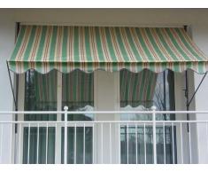 Angerer 2308/1900 Klemmmarkise PE-Gewebe Nr. 1900, Grün, 350 cm