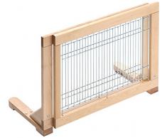 Trixie 3944 Hunde-Absperrgitter, für Treppen und Türen, 63-108 x 50 x 31 cm