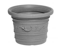 Neuer Kunststoff Adriatica NPA062 Vase Prestige, anthrazit