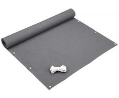 Angerer Balkonbespannung Style Anthrazit, Höhe 90 cm, Länge 6 Meter, 3320/262_600