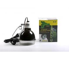 Pet Tribe PT47032 Gekotribe Lampenfassung mit Reflektor und Schutzgitter