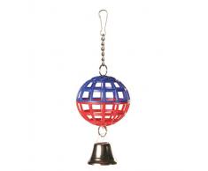 Trixie 5250 Gitterball mit Kette und Glocke, 7 cm