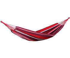 AMAZONAS Hängematte Salsa Fuego wetterfest und UV-beständig 210cm x 140cm bis 150kg buntgestreift
