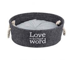 Trixie 38396 Korb Lian, ø 45 cm, anthrazit