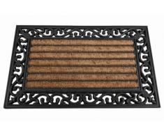 Siena Garden Fußmatte, Impalla, Schmutzfang, schwarz/natur, 45x75cm, 548188