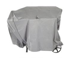 Ultranatura Gewebe-Schutzhülle Sylt für den Gartengrill, Grillschutzhülle, BBQ Abdeckhaube, Wetterschutzhülle für Gasgrill oder Smoker, BBQ-Abdeckung in, rechteckig, 120 x 75 x 100 cm