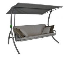 Angerer Auflage für Hollywoodschaukel, Elegance Style Schaukelauflage Design, beige, 180x50x50 cm, 42024/138