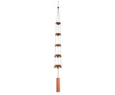 Woodstock Tempelglocken Quintett Kupfer Windspiel [Gartenartikel]