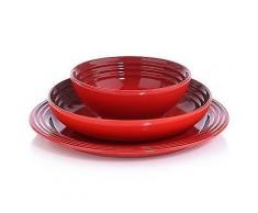 LE CREUSET Dinner-Set Poterie Geschirr spülmaschinenfest 3tlg.