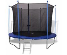 vidaXL Fünfteiliges Trampolin-Set 3,05 m
