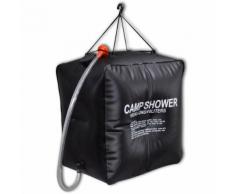 vidaXL Campingdusche Gartendusche Solardusche Dusche 40L