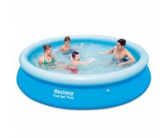 Bestway Fast Set aufblasbares Schwimmbad Pool 366 x 76 cm 57273