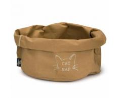 Designed by Lotte Katzenkorb Cat Nap Papier 40cm Braun 707051
