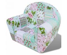 vidaXL Kindersessel Blumenmuster