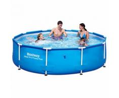 Bestway Steel Pro Rundes Schwimmbad Pool 305x76 cm Stahlrahmen 56406
