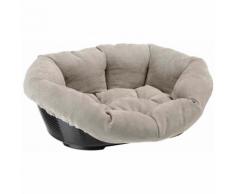 Ferplast Katzenkorb Hundekorb Prestige 2 Grau 52x39x21 cm 81038230C