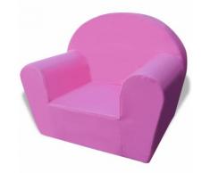 vidaXL Kindersessel Rosa
