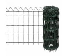 vidaXL Gartenzaun Beeteinfassung Beetbegrenzung Beetumrandung
