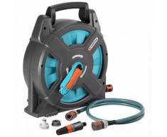 GARDENA Schlauchtrommel-Set Classic 15 Grau und Blau m 2662-20