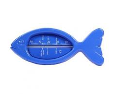 Badethermometer Kunststoff Fisch Blau