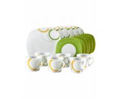 Kaffee-Service Emilia (18-tlg. Set) in weiß von bonprix