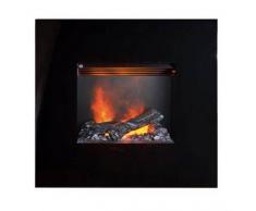 Faber Nissum Opti-myst Slimline Elektro Wandkamin: Schwarz