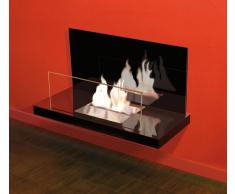 Radius Design Radius Wall Flame 2 Edelstahl: schwarz - Edelstahl Hochglanz