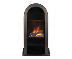 ewt Romero Elektrokamin Opti-myst 3D: schwarz lackierter Stahl (Standard)