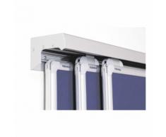 Franken Tafel-Schienensystem »PRO« 200 x 8 cm silber