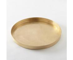 La Redoute - Rundes Tablett "Solador", goldfarbenes Metall
