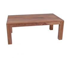 MiaMöbel Couchtisch Bagra 120x70cm Massivholz Sheesham Modern Indien Indisch