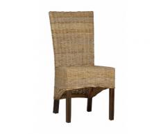 MiaMöbel Rattanstuhl 'Bary' Modern Rattan