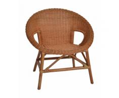 MiaMöbel Rattansessel 'Kerang' Rattan Modern