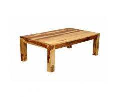 MiaMöbel Couchtisch Khatu 110cm Massivholz Sheesham Modern Indien Indisch