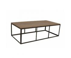 MiaMöbel Couchtisch Patna Massivholz, Metall Mango Modern Indien Indisch