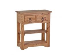 MiaMöbel Mexico Konsole Massivholz Pinie Landhaus Mexiko Möbel Mexikanisch