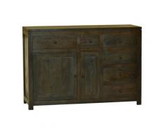 MiaMöbel Sideboard Ashoka Massivholz Akazie Kolonialstil Indien Indisch