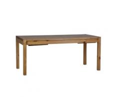 MiaMöbel Mexico Esstisch mit Kopfauszug 180x90cm Massivholz Pinie Landhaus Mexiko Möbel Mexikanisch