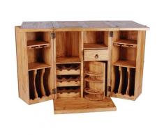 MiaMöbel Mexico Bar 'Profi' Massivholz Pinie Landhaus Mexiko Möbel Mexikanisch