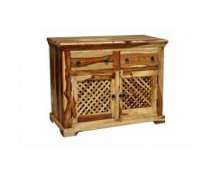 MiaMöbel Sideboard Khatu Massivholz Sheesham Kolonialstil Indien Indisch