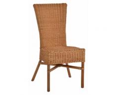 MiaMöbel Rattanstuhl 'Paris' Modern Rattan