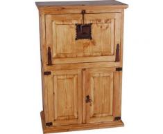 MiaMöbel Mexico Barschrank Massivholz Pinie Landhaus Mexiko Mexikanisch