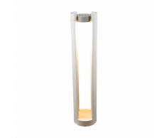 LED Standleuchte HEITRONIC LILLI 15W 420lm 80cm IP65 weiß EEK:A