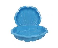 Sandkasten Muschel Wassermuschel blau