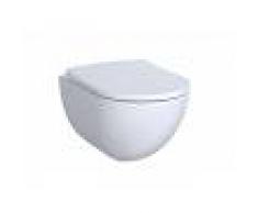Keramag Acanto Tiefspül-WC, spülrandlos 4,5/6l, wandhängend, weiß, KeraTect, 500600018 500600018